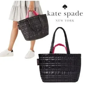 Kate Spade Softwhere Medium Nylon Quilted Backpack Black And Pink Cute Clean kate spade | Bags | Kate Spade Softwhere Quilted Black Pink  main image 3
